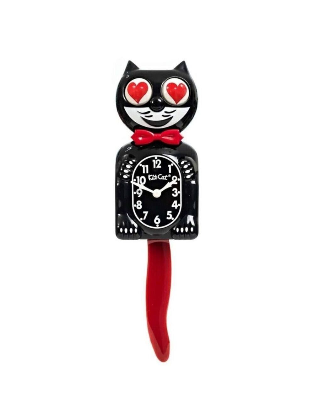 Crimson Royale KIT-CAT CLOCK KAT KLOCK Heart Eyes Limited Edition